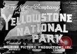 Immagine di Parco Nazionale di Yellowstone United States USA, 1940, secondo 9 filmato di repertorio 65675031922
