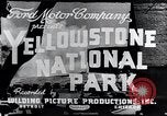 Immagine di Parco Nazionale di Yellowstone United States USA, 1940, secondo 14 filmato di repertorio 65675031922