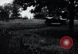 Image of camping in car United States USA, 1920, second 8 stock footage video 65675031931