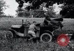 Image of camping in car United States USA, 1920, second 34 stock footage video 65675031931