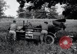 Image of camping in car United States USA, 1920, second 40 stock footage video 65675031931
