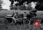Image of camping in car United States USA, 1920, second 43 stock footage video 65675031931