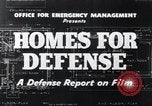 Image Homes pour la défense United States USA, 1941, de la seconde 7 séquences d'archives historiques vidéo 65675031935