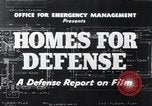 Image Homes pour la défense United States USA, 1941, de la seconde 9 séquences d'archives historiques vidéo 65675031935