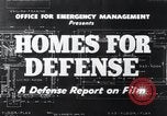 Image Homes pour la défense United States USA, 1941, de la seconde 11 séquences d'archives historiques vidéo 65675031935
