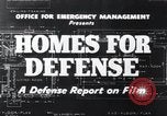 Image Homes pour la défense United States USA, 1941, de la seconde 12 séquences d'archives historiques vidéo 65675031935