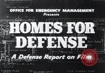 Image Homes pour la défense United States USA, 1941, de la seconde 14 séquences d'archives historiques vidéo 65675031935