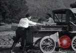 Image of camping trailer United States USA, 1916, second 32 stock footage video 65675031947