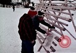 Image of precautions while skiing California United States USA, 1970, second 28 stock footage video 65675031953
