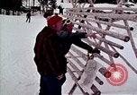 Image of precautions while skiing California United States USA, 1970, second 29 stock footage video 65675031953