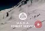 Image of precautions while skiing California United States USA, 1970, second 61 stock footage video 65675031953