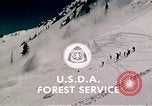 Image of precautions while skiing California United States USA, 1970, second 62 stock footage video 65675031953