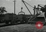 Image of Road construction United States USA, 1930, second 1 stock footage video 65675031956