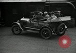 Image of Motorcade for Model T Fifteen Millionth car Highland Park Michigan USA, 1927, second 41 stock footage video 65675031961