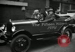 Image of Motorcade for Model T Fifteen Millionth car Highland Park Michigan USA, 1927, second 58 stock footage video 65675031961