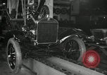Image of Edsel Ford with Model T Fifteen Millionth car Highland Park Michigan USA, 1927, second 16 stock footage video 65675031963