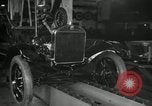 Image of Edsel Ford with Model T Fifteen Millionth car Highland Park Michigan USA, 1927, second 22 stock footage video 65675031963