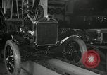 Image of Edsel Ford with Model T Fifteen Millionth car Highland Park Michigan USA, 1927, second 24 stock footage video 65675031963