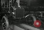 Image of Edsel Ford with Model T Fifteen Millionth car Highland Park Michigan USA, 1927, second 25 stock footage video 65675031963