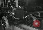 Image of Edsel Ford with Model T Fifteen Millionth car Highland Park Michigan USA, 1927, second 30 stock footage video 65675031963