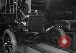 Image of Edsel Ford with Model T Fifteen Millionth car Highland Park Michigan USA, 1927, second 33 stock footage video 65675031963