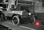Image of Edsel Ford with Model T Fifteen Millionth car Highland Park Michigan USA, 1927, second 44 stock footage video 65675031963
