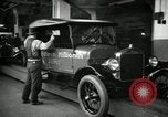 Image of Body assembly of Model T Fifteen Millionth car Highland Park Michigan USA, 1927, second 52 stock footage video 65675031966