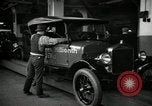 Image of Body assembly of Model T Fifteen Millionth car Highland Park Michigan USA, 1927, second 55 stock footage video 65675031966