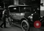 Image of Body assembly of Model T Fifteen Millionth car Highland Park Michigan USA, 1927, second 56 stock footage video 65675031966