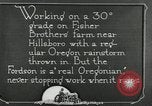 Image of Fordson model F tractor Oregon United States USA, 1920, second 44 stock footage video 65675031983