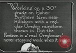 Image of Fordson model F tractor Oregon United States USA, 1920, second 47 stock footage video 65675031983