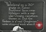 Image of Fordson model F tractor Oregon United States USA, 1920, second 51 stock footage video 65675031983