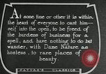 Image of Film Nature's Classics United States USA, 1920, second 52 stock footage video 65675031985