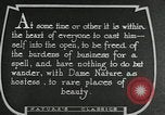 Image of Film Nature's Classics United States USA, 1920, second 60 stock footage video 65675031985