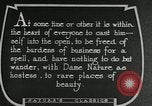 Image of Film Nature's Classics United States USA, 1920, second 62 stock footage video 65675031985