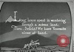 Image of Yosemite National Park California United States USA, 1920, second 3 stock footage video 65675031987