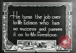 Image of Henry Ford Maryland United States USA, 1921, second 29 stock footage video 65675031992