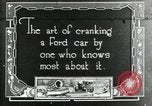 Image of Henry Ford Maryland United States USA, 1921, second 1 stock footage video 65675031993