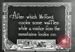 Image of Henry Ford Maryland United States USA, 1921, second 19 stock footage video 65675031993