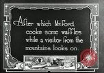 Image of Henry Ford Maryland United States USA, 1921, second 21 stock footage video 65675031993