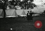 Image of group camping Maryland United States USA, 1921, second 7 stock footage video 65675031997