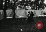 Image of group camping Maryland United States USA, 1921, second 10 stock footage video 65675031997