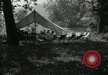 Image of group camping Maryland United States USA, 1921, second 5 stock footage video 65675031998