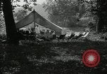 Image of group camping Maryland United States USA, 1921, second 6 stock footage video 65675031998