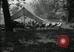 Image of group camping Maryland United States USA, 1921, second 7 stock footage video 65675031998
