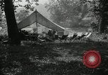 Image of group camping Maryland United States USA, 1921, second 8 stock footage video 65675031998