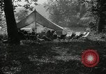 Image of group camping Maryland United States USA, 1921, second 9 stock footage video 65675031998