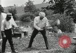 Image of group camping Maryland United States USA, 1921, second 48 stock footage video 65675031999