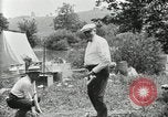 Image of group camping Maryland United States USA, 1921, second 57 stock footage video 65675031999