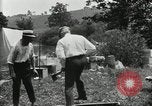 Image of group camping Maryland United States USA, 1921, second 59 stock footage video 65675031999
